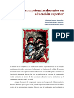 Las Competenciasdocentes Eneducación Superior PDF