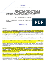 ESTRADA VS ARROYO DECISION ON 2000 PHILIPPINE POLITICAL CRISIS