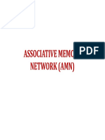 Associative Memory Network (AMN): Stores & Recalls Patterns