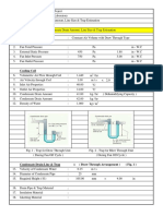 Condensate Drain Calculation - Lab AHU PDF