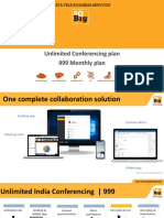 Unlimited Conferencing - 999 Plan - Customer Deck PDF