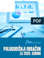 KNJIGA - Polugodišnji Obračun Za 2020 PDF