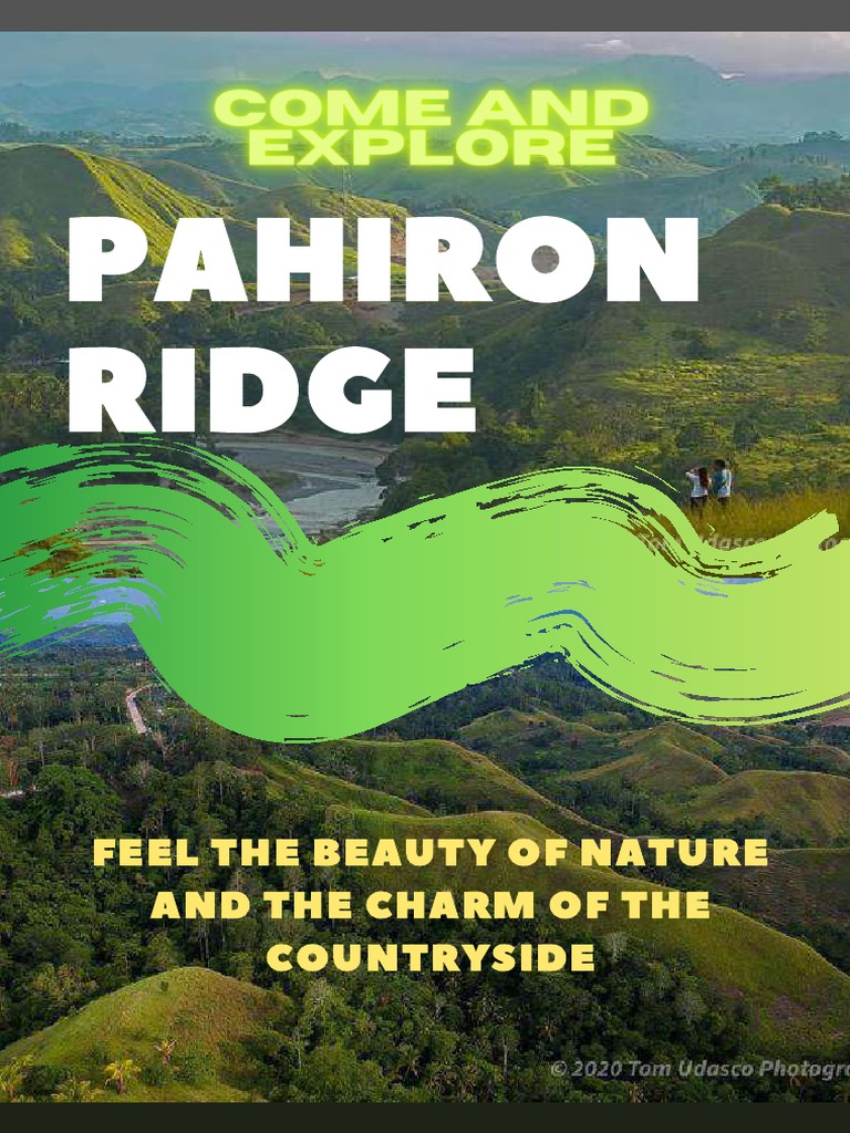 Pahiron Ridge: Cagayan De Oro's Scenic Gem | PDF