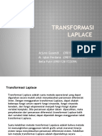 Sinyal&Sistem Transformasi Laplace (Kelompok 12 SK5A)