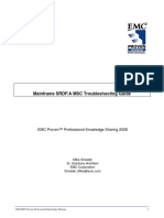Mainframe SRDF/A MSC Troubleshooting Guide: EMC Proven™ Professional Knowledge Sharing 2008