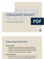 Consumer Insights for IMC Planning