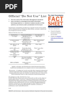 National Mixed-Case Lettering List | PDF | Patient Safety | Medical Error