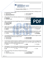 Current Affair MCQ - 3: B. Indian Oil and NTPC LTD