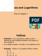 Indices and Logarithm PDF