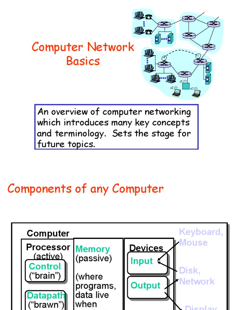 02computer Network Basics | PDF