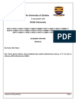 Academic Writing Module PDF