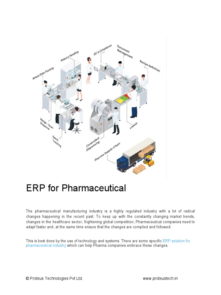 ERP For Pharmaceuticals | PDF | Enterprise Resource Planning ...