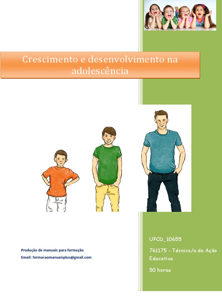 Crescimento e Desenvolvimento na Adolescência | PDF | Adolescência ...