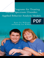 Effective Programs For Treating Autism Spectrum Disorder - Applied Behavior Analysis Models