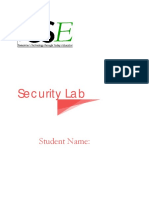Security Lab: Student Name