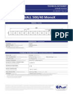 GP WALL fachada 500-40-MonoX