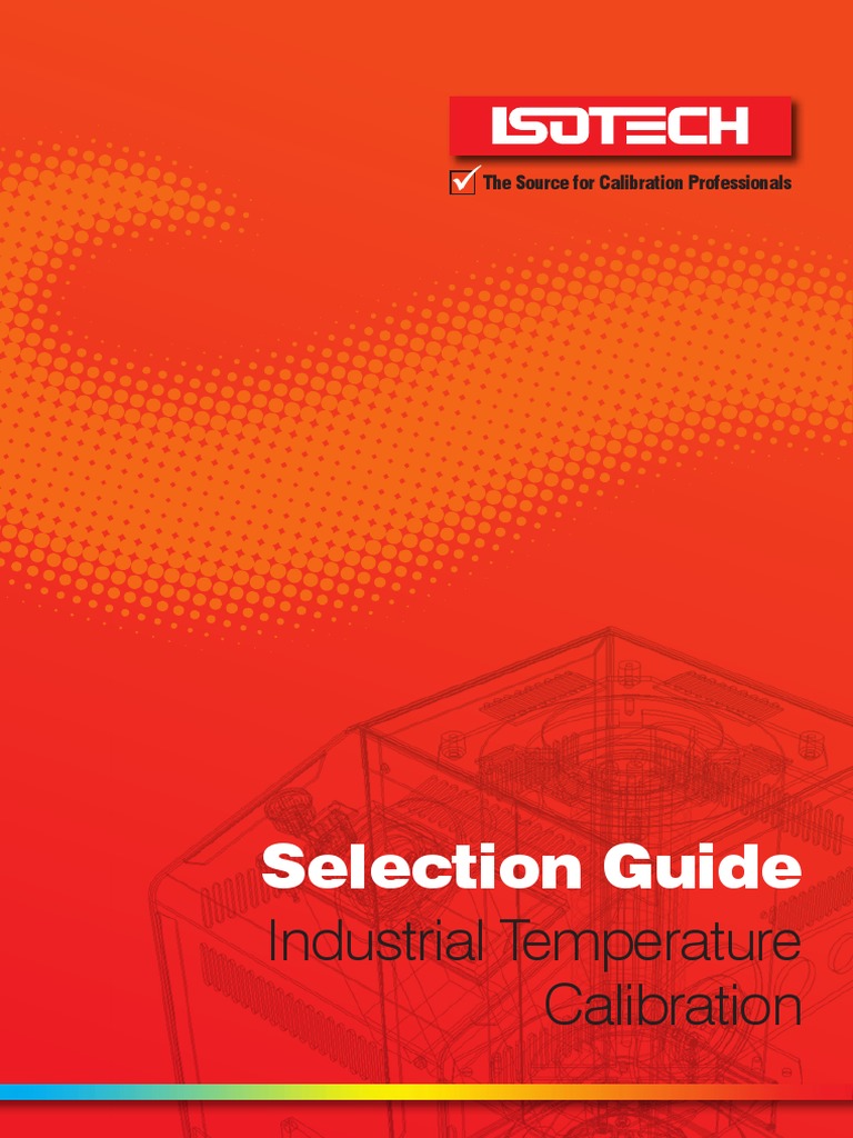 Selection Guide Industrial Temperature Calibration PDF Thermometer