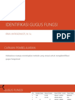 Identifikasi Gugus Fungsi PDF