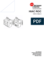 Hiac Roc: User Manual Bedienungsanleitung Manual de Usuario Manuel D'utilisation Manuale D'uso