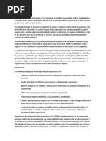 enfoque de procesos