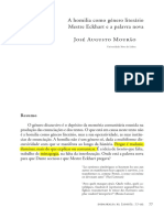 (2010)A Homilía como Género Literário