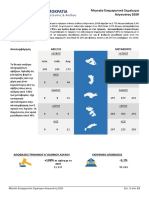 Ενημερωτικό Σημείωμα: Αύγουστος 2020