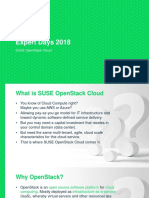Expert Days 2018: Suse Openstack Cloud