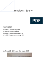 Shareholders' Equity Problems Guide