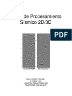 Curso de Procesamiento Sísmico 2D-3D v01