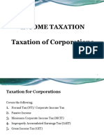 Taxation For Corporations Part 1v