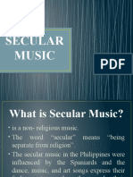 What is Secular Music