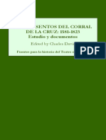 Charles Davis - Los aposentos del Corral de la Cruz, 1581-1823_ Estudio y documentos (Fuentes para la historia del Teatro en Espana) (2004).pdf
