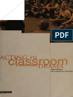 Acting in Classroom Drama A Critical Analysis PDF