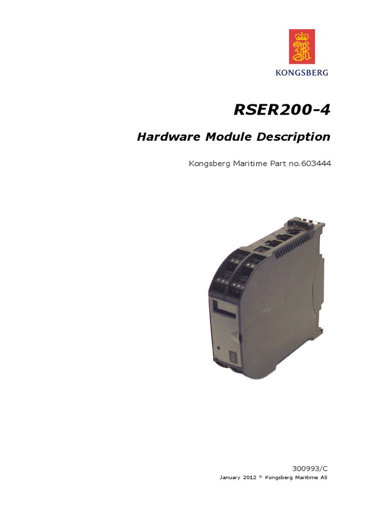 RSER200-4 HW Mod Description 300993C | PDF | Usb | Electrical Connector