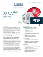 Luz Strobo Con Sirena de Techo GCAVRF-SP - Datasheet