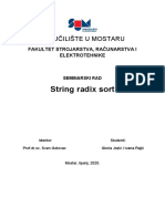 String Radix Sort