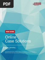 Online Case Solutions: Susan Harmeling