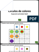 Percepción Visual Círculos de Colores PDF