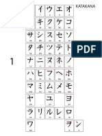 Alfabeto Katakana PDF