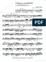 A Cappella Clarinet PDF