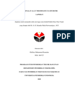 Ghiffary Muhammad Ramadan - Laporan Pengenalan Alat Theodolite Tachymetri (Digital) - PTB-A 2018