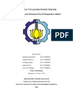 Laporan PERT Dan CPM EKOTEK