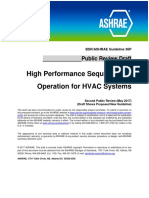 Ashrae Programming Sequence Standards