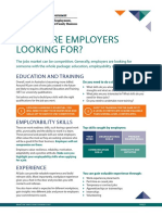 What Employers Look For in Job Seekers