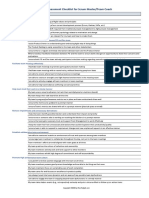 SM Self Assessment Checklist PDF