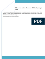 Clinical Practice Guidelines For Allied Hirschsprung's Diseases - Practical Version PDF