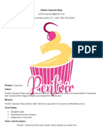 Pentoir Cupcake Shop