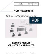 CVT Service Manual of Haima M3&M6&S5 PDF
