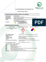 Hoja Seguridad Tecsa CleanQuat - V2-20 - CL