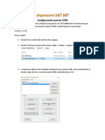 Impresora SAT 38T Configuracion Puerto Virtual PDF